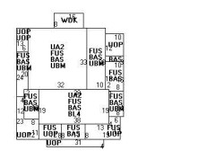 141 Webster St, Newton MA 02465-1822 floor plan