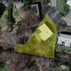 71 Andrew St, Newton MA 02461-2144 aerial view