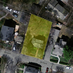 22 Davis Ave, Newton MA 02465-1904 aerial view