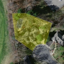 25 Appleton Cir, Newton MA  02459-3305 aerial view