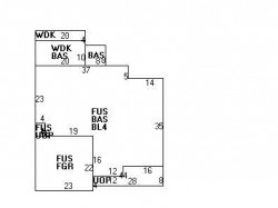 152 Allen Ave, Newton MA  02468-1722 floor plan