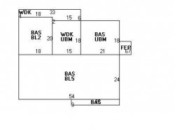 16 Grace Rd, Newton MA 02459-3426 floor plan
