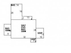 193 Winchester St, Newton MA  02461-2033 floor plan