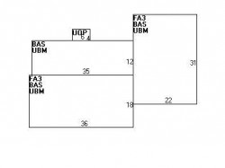 78 Los Angeles St, Newton MA  02458-1019 floor plan