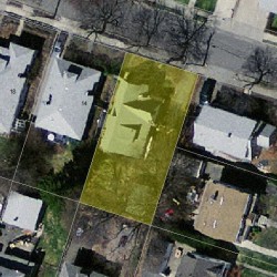 10 Dana Rd, Newton MA 02465-1118 aerial view