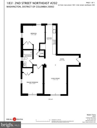 1831 2nd St, Washington DC  20024-3413 exterior