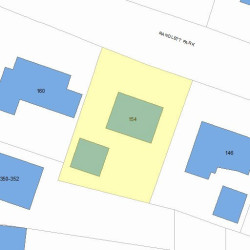 154 Randlett Park, Newton MA 02465-1744 plot plan