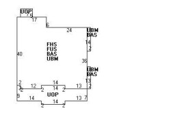 30 Foster St, Newton MA  02460-1511 floor plan