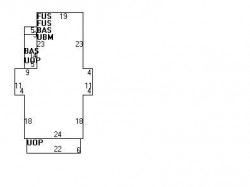 49 Pearl St, Newton MA 02458-1622 floor plan