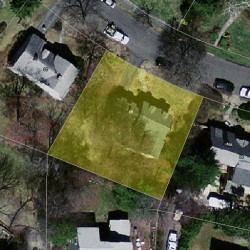 75 Devonshire Rd, Newton MA 02468-2218 aerial view