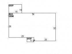 61 Brandeis Rd, Newton MA 02459-2707 floor plan
