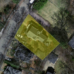 290 Central St, Newton MA 02466-2203 aerial view