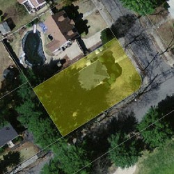 191 Christina St, Newton MA 02461-1915 aerial view