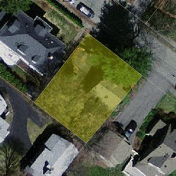 40 Groveland St, Newton MA 02466-2319 aerial view