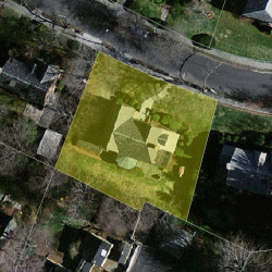 91 Mandalay Rd, Newton MA  02459-1318 aerial view