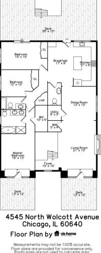 4545 Wolcott Ave, Chicago IL  60609-3853 exterior