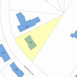 144 Baldpate Hill Rd, Newton MA 02459-2857 plot plan