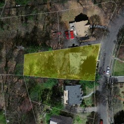 31 Devonshire Rd, Newton MA  02468-2207 aerial view