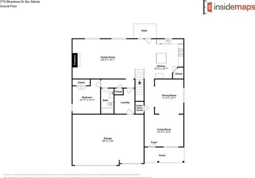 2772 Bluestone Dr, Atlanta GA exterior