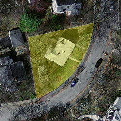 51 Rockledge Rd, Newton MA 02461-1818 aerial view