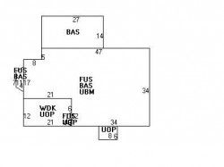 63 Hawthorne Ave, Newton MA  02466-2817 floor plan