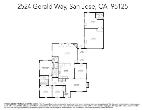 2524 Gerald Way, San Jose CA 95125-4019 exterior