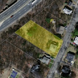 321 Central St, Newton MA  02466-2228 aerial view