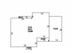 208 Auburn St, Newton MA 02466-2407 floor plan