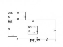 11 Village Cir, Newton MA 02459-3069 floor plan