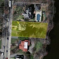 604 Walnut St, Newton MA 02460-2462 aerial view