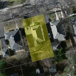 22 Athelstane Rd, Newton MA 02459-2419 aerial view