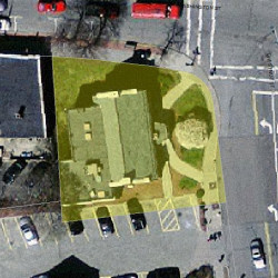 1 Chestnut St, Newton MA 02465-2515 aerial view