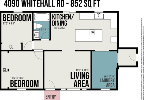 4090 Whitehall Rd, Meskegon MI 49445-1358 exterior