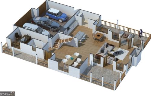 5465 Chestatee Landing Way, Gainesville GA 30506-6822 exterior