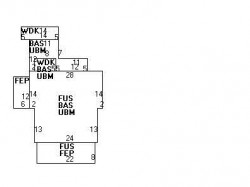76 Crescent St, Newton MA 02466-2510 floor plan