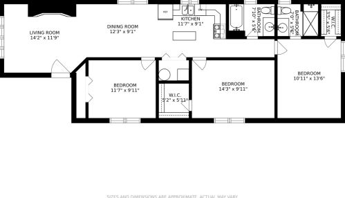 1445 Walton St, Chicago IL  60642-5124 exterior