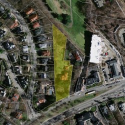 53 Commonwealth Ave, Newton MA 02459 aerial view