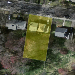 32 Kendall Rd, Newton MA  02459-2623 aerial view