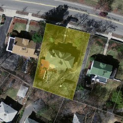 934 Commonwealth Ave, Newton MA 02459-1039 aerial view