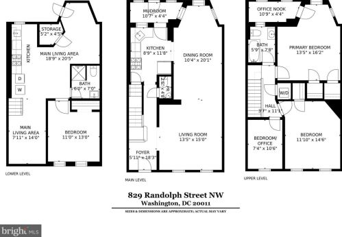 829 Randolph St, Washington DC  20011-5865 exterior