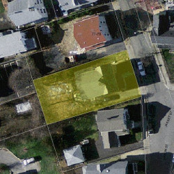 85 Faxon St, Newton MA 02458-1034 aerial view