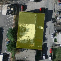 41 Los Angeles St, Newton MA 02458-1016 aerial view