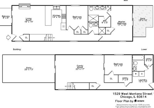 1529 Montana St, Chicago IL  60614-2007 exterior