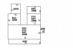 87 Crafts St, Newton MA  02458-1257 floor plan