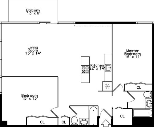 1460 Sandburg Ter, Chicago IL  60610-7688 exterior