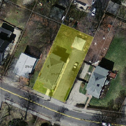 277 Auburndale Ave, Newton MA 02466-1603 aerial view