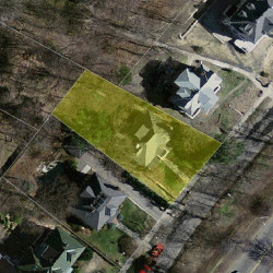 115 Commonwealth Ave, Newton MA  02459 aerial view