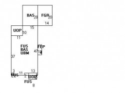 15 Victoria Cir, Newton MA  02459-1016 floor plan