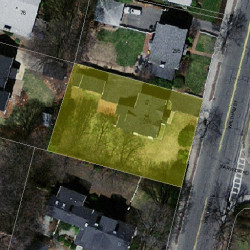 299 Waltham St, Newton MA 02465-1722 aerial view