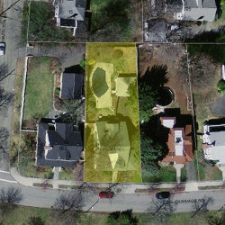 861 Commonwealth Ave, Newton MA 02459-1037 aerial view